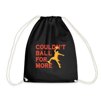 Drôle de dicton de basket-ball - Sac de sport léger - noir - Devant