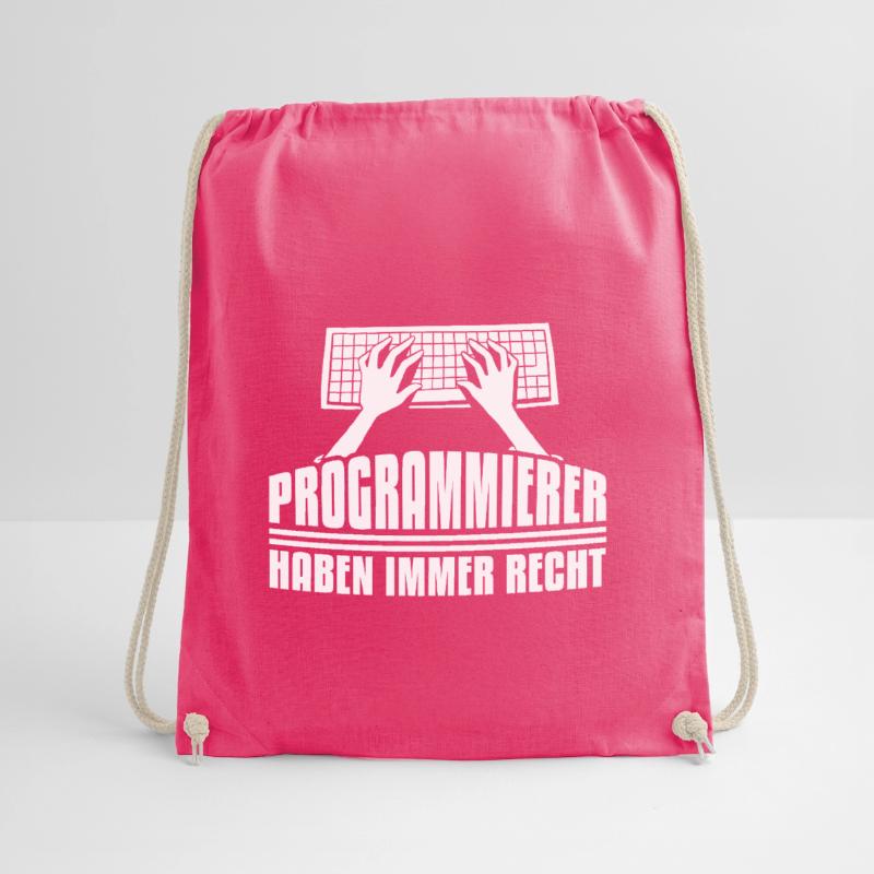 Programmierer Coder Software Entwickler Turnbeutel