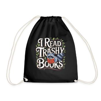 I Read Trashy Books 14 - Turnbeutel - Schwarz - Vorne