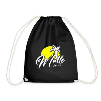 Malle 2025 Palmier - Sac de sport léger - noir - Devant