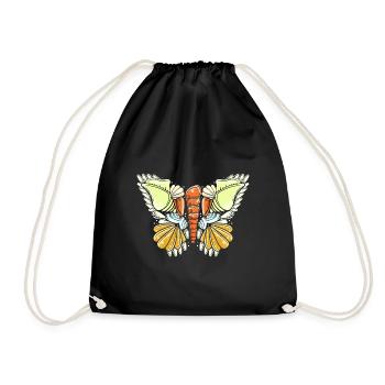 Shell Shell Collector - Drawstring Bag - black - Front