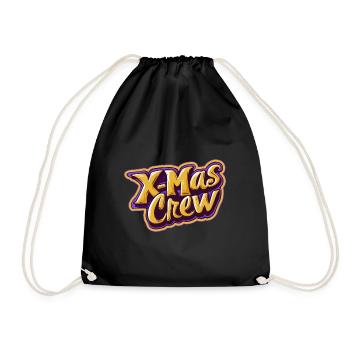 Équipage de Noël - Sac de sport léger - noir - Devant