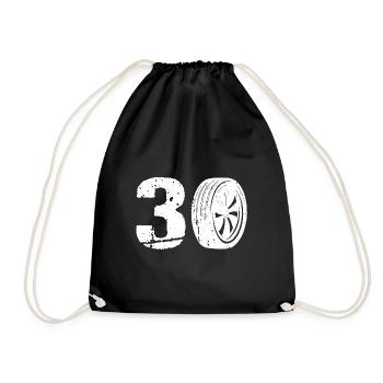 30 Auto Motorsport - Sac de sport léger - noir - Devant
