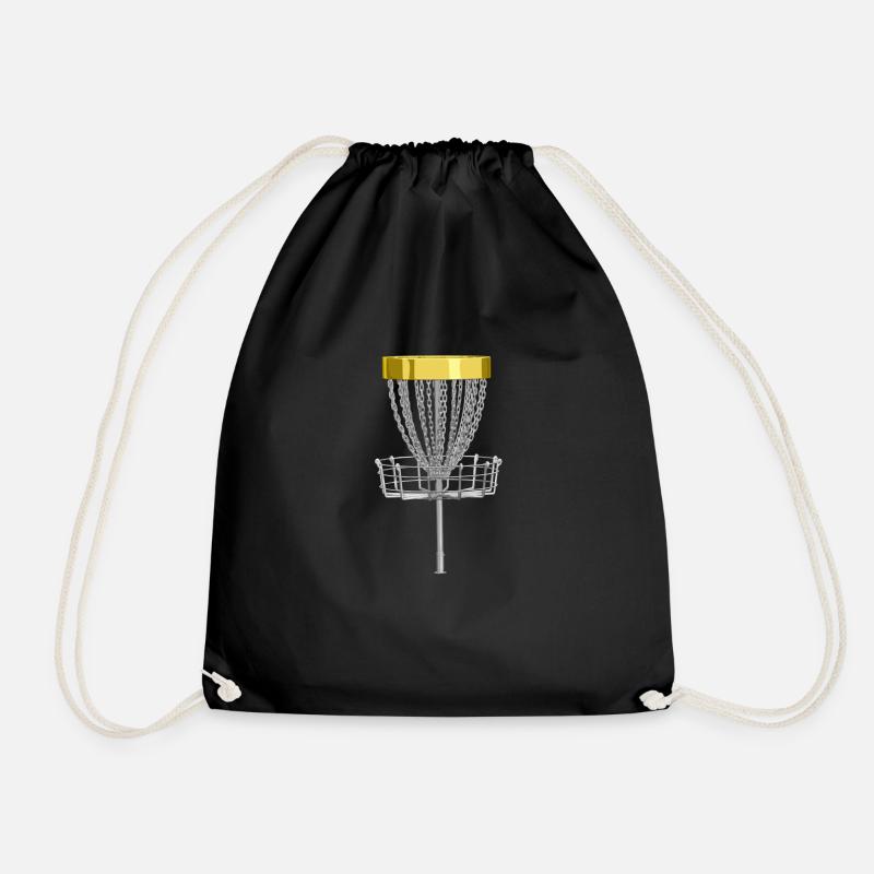 Disc Golf - Turnbeutel - Schwarz