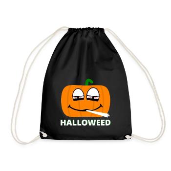 Halloweed - Turnbeutel - Schwarz - Vorne