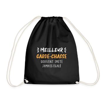 Souvent imité jamais égalé meilleur Garde chasse - Sac de sport léger - noir - Devant
