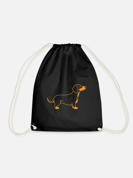 teckel - Sac de sport léger - noir