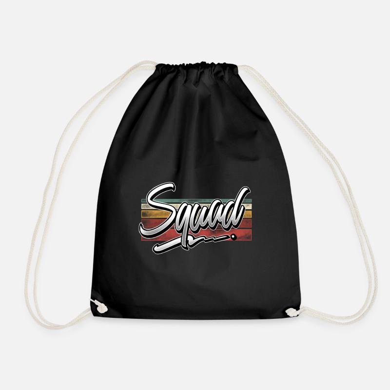 Squad - Turnbeutel - Schwarz