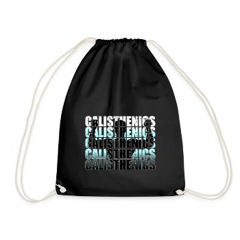 Callisthénie - Sac de sport léger - noir - Devant