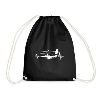 Heartbeat Fishing - Sac de sport léger - noir - Devant
