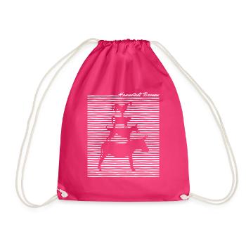 Ville hanséatique de Brême HB Weser Wappen Stadtmusikanten - Sac de sport léger - fuchsia - Devant