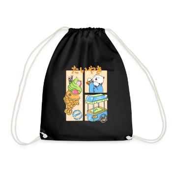 The Best Taiyaki - Drawstring Bag - black - Front