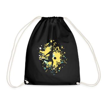 Soccer Passion Color Splash - Sac de sport léger - noir - Devant