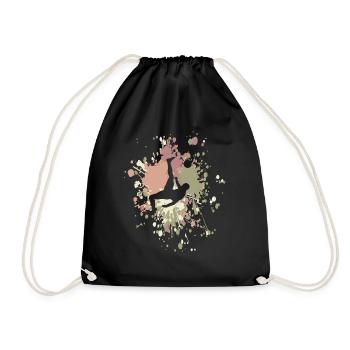 Soccer Finish Scissor Kick Color Splash - Sac de sport léger - noir - Devant