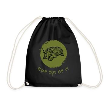 Snap out of it.. - Drawstring Bag - black - Front