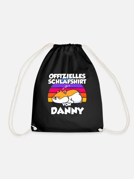 Offizielles Schlafshirt Von Danny - Turnbeutel - Schwarz