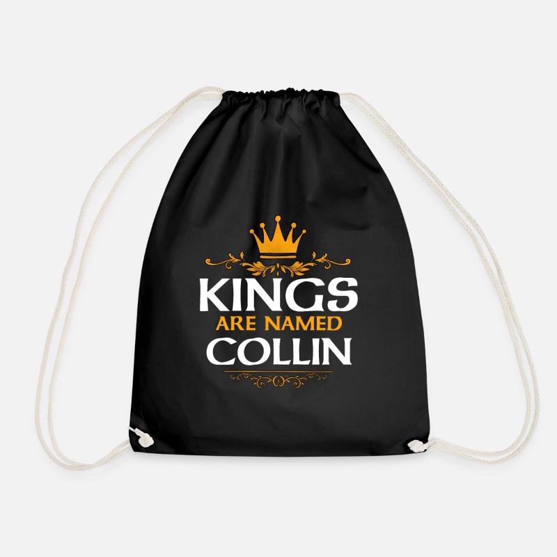 Collin - Drawstring Bag - black