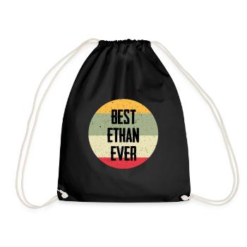 Best Ethan Ever - Turnbeutel - Schwarz - Vorne