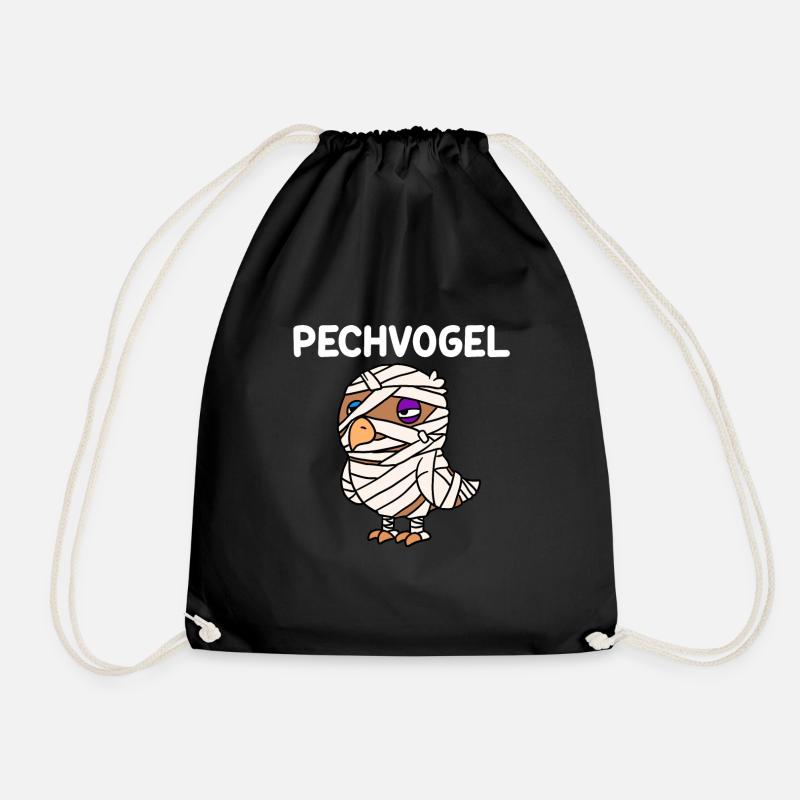 Pechvogel - Turnbeutel - Schwarz