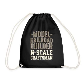 Précision dans le modélisme - Sac de sport léger - noir - Devant