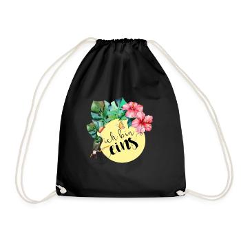 1er Anniversaire, Un, Premier, Toucan, Anniversaire - Sac de sport léger - noir - Devant
