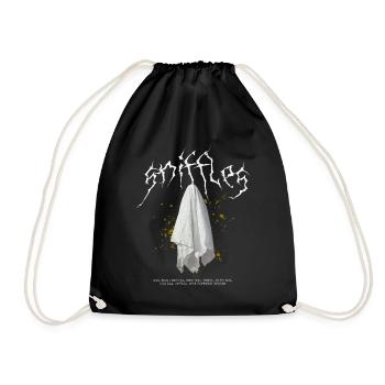 Snuff "Black Metal Style" - Drawstring Bag - black - Front