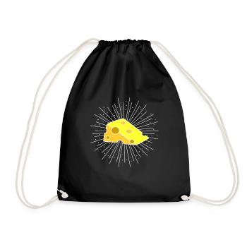 Fromage - Sac de sport léger - noir - Devant