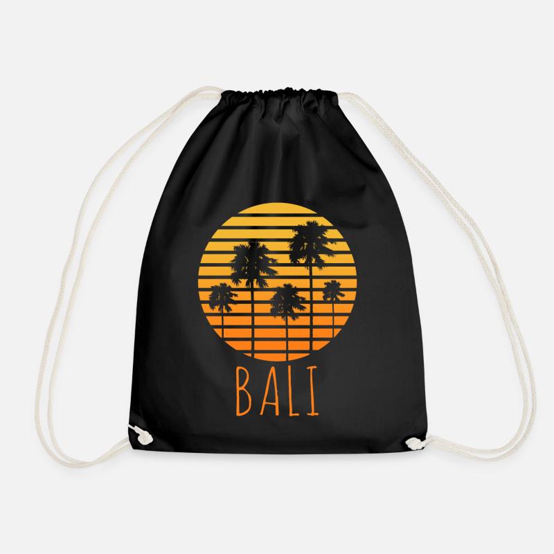 Bali - Turnbeutel - Schwarz
