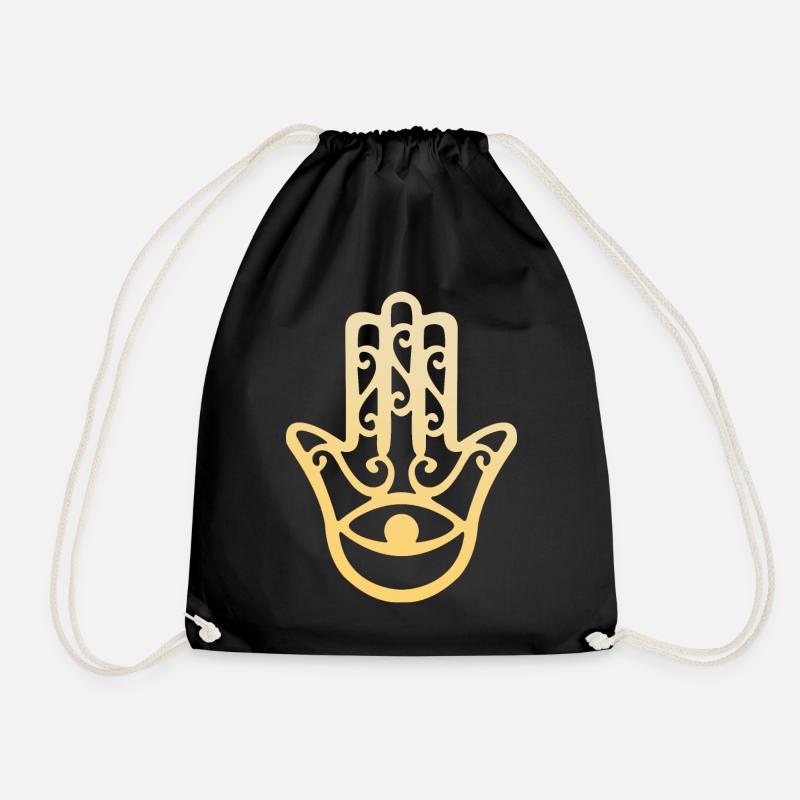 Main de fatma - Sac de sport léger - noir