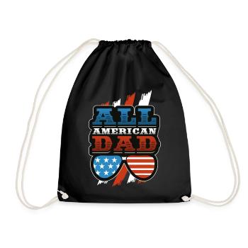 All American Dad Sunglasses 4th Of Juillet - Sac de sport léger - noir - Devant