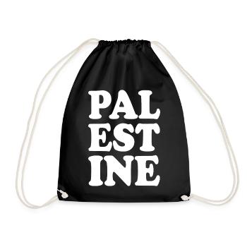 Palestine - Sac de sport léger - noir - Devant