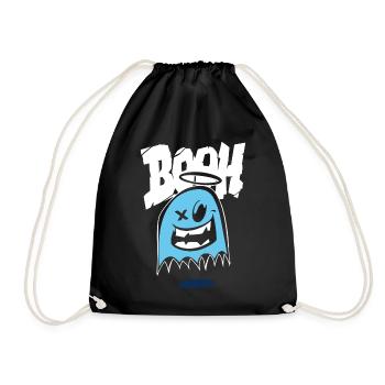 Funny Halloween Tee - Drawstring Bag - black - Front