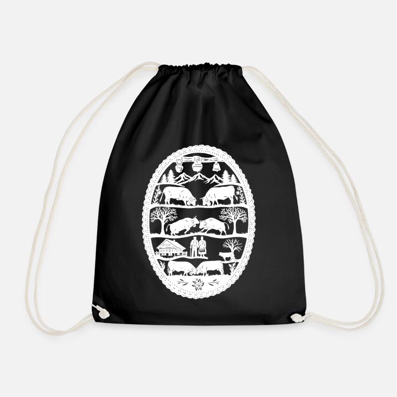Eringer_1_white - Sac de sport léger - noir