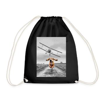 North by northwest - Drawstring Bag - black - Front