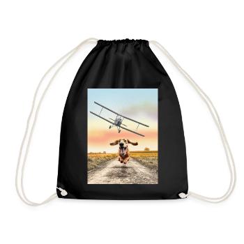 North by northwest - Drawstring Bag - black - Front