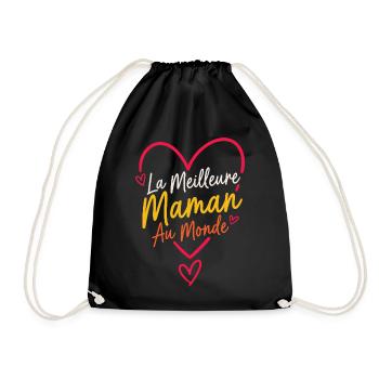Meilleure Maman Au Monde - Sac de sport léger - noir - Devant