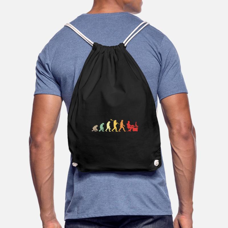 Darwin Evolution for Geeks 💻 Drawstring Bag