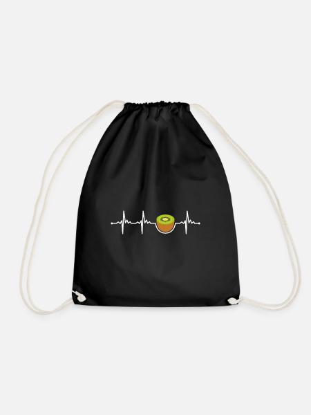 Kiwi - Turnbeutel - Schwarz