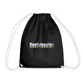 Drôle de dyslexie dyslexie Dire cadeau - Sac de sport léger - noir - Devant