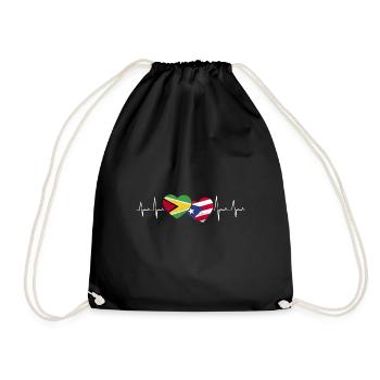 Guyana Flag Guyanais Guyanais - Sac de sport léger - noir - Devant