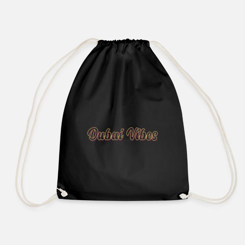 Dubai Vibes - Turnbeutel - Schwarz