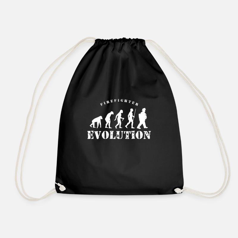 Feuerwehrmann Evolution Feuerwehrmann - Turnbeutel - Schwarz