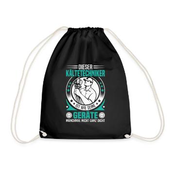 Technicien en réfrigération Outil de climatisation Technologie pour - Sac de sport léger - noir - Devant