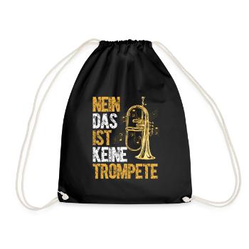 Orchestre de bugles Musiciens d’huile de bugle - Sac de sport léger - noir - Devant
