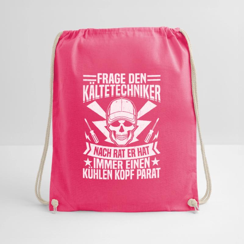 Mechatronics Technician for Refrigeration Technology Tool Drawstring Bag