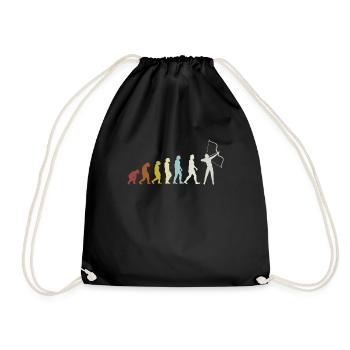 Archery Evolution Archer Vintage - Drawstring Bag - black - Front