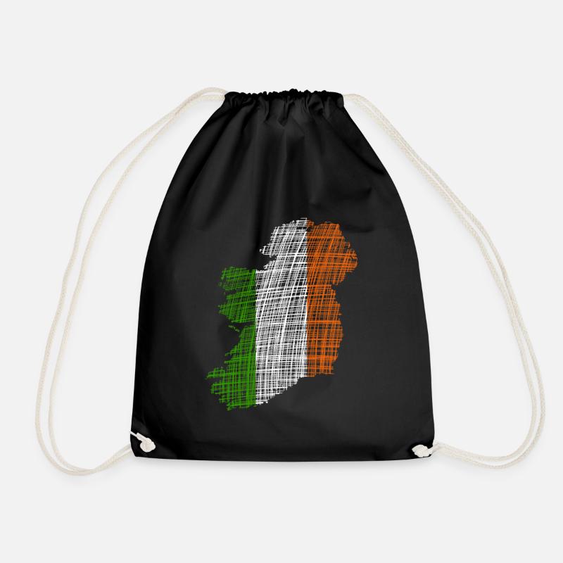Irland Ireland - Turnbeutel - Schwarz
