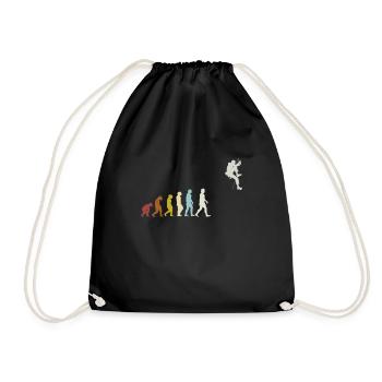 Escalade Evolution Alpinisme Bloc Vintage - Sac de sport léger - noir - Devant