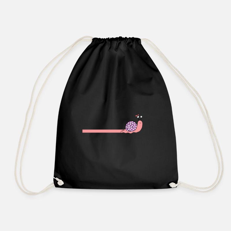 escargot - Sac de sport léger - noir