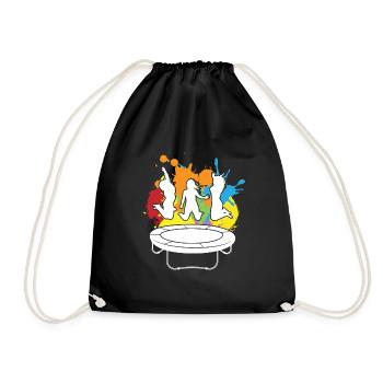 Trampolin Jump Jumping Jumpstyle Sport - Sac de sport léger - noir - Devant